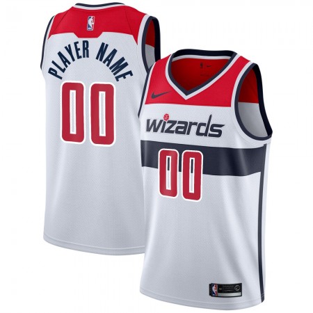 Maillot Basket Washington Wizards Personnalisé 2020-21 Nike Association Edition Swingman - Homme